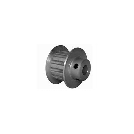 B&B Manufacturing 12XL037M6FA6, Timing Pulley, Aluminum, Clear Anodized 12XL037M6FA6